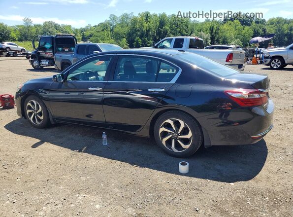 1HGCR2F7XHA159599 2017 HONDA ACCORD Черный Задняя левая четверть