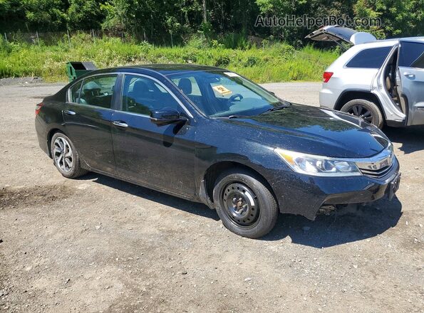 1HGCR2F7XHA159599 2017 HONDA ACCORD Черный Передняя правая четверть