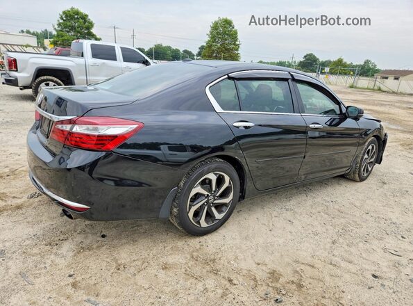1HGCR2F80GA012473 2016 HONDA ACCORD Черный Задняя правая четверть