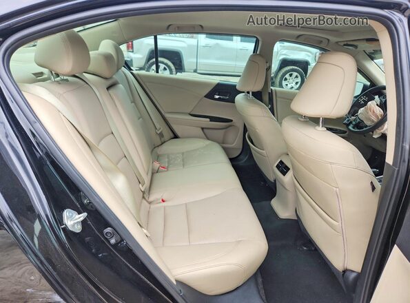 1HGCR2F80GA012473 2016 HONDA ACCORD Черный Вид задних сидений