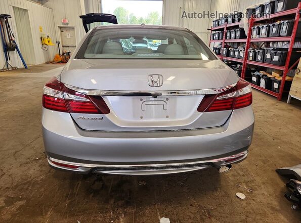 1HGCR2F80GA078554 2016 HONDA ACCORD Silver Widok z tyłu