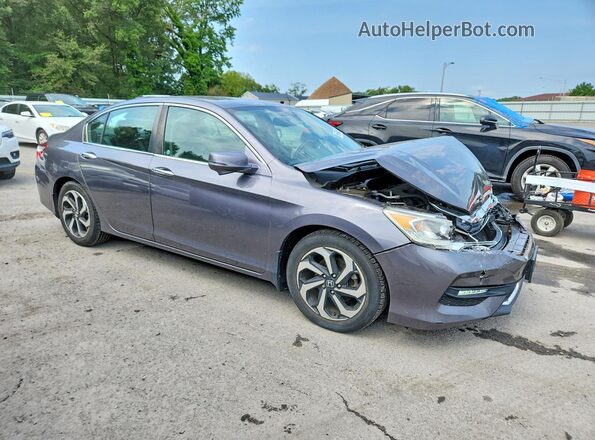 1HGCR2F82HA307818 2017 HONDA ACCORD Charcoal Передня права чверть