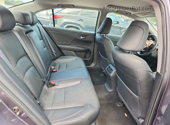 1HGCR2F82HA307818 2017 HONDA ACCORD Charcoal Вид задніх сидінь