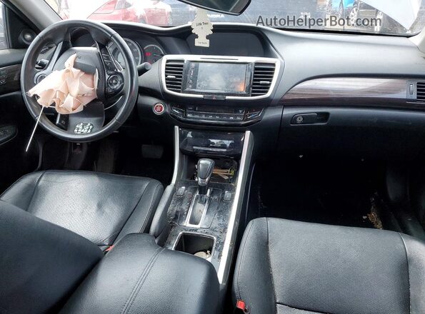 1HGCR2F83HA281472 2017 HONDA ACCORD Gray Առջևի վահանակի տեսք
