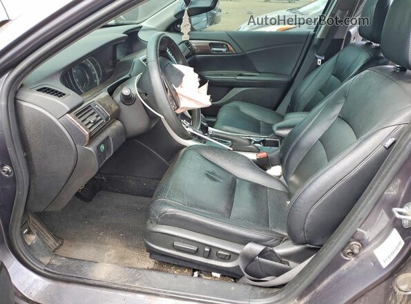1HGCR2F83HA281472 2017 HONDA ACCORD Gray Սալոնի դիմացի տեսք