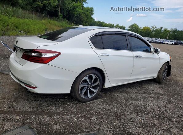 1HGCR2F86GA005298 2016 HONDA ACCORD White Rear right