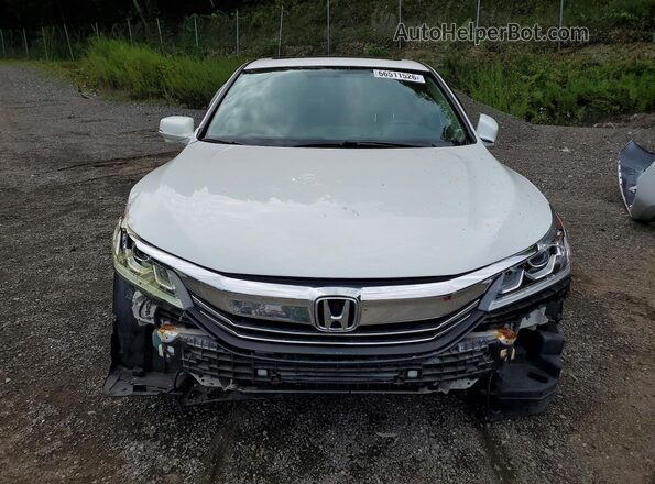 1HGCR2F86GA005298 2016 HONDA ACCORD White Front view