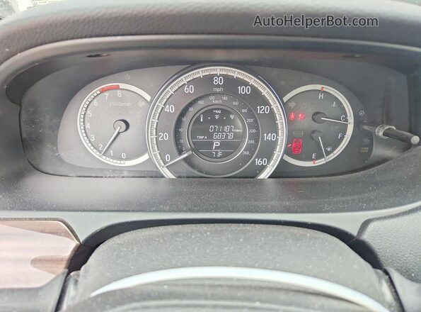 1HGCR2F86GA042478 2016 HONDA ACCORD Gray Սարքավորումների վահանակի տեսք