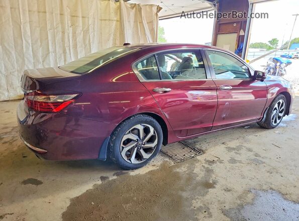1HGCR2F86GA072760 2016 HONDA ACCORD Purple Tył prawy