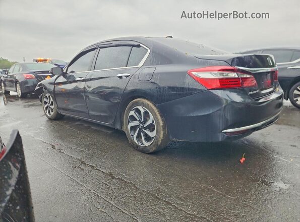 1HGCR2F98GA107405 2016 HONDA ACCORD Black Tył lewy
