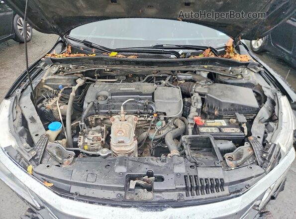 1HGCR2F98GA107405 2016 HONDA ACCORD Black Widok wnętrza z tyłu