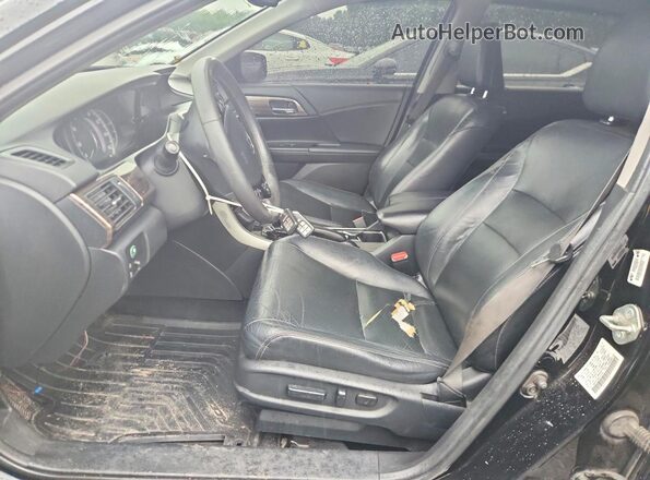 1HGCR2F98GA107405 2016 HONDA ACCORD Black Widok wnętrza z przodu