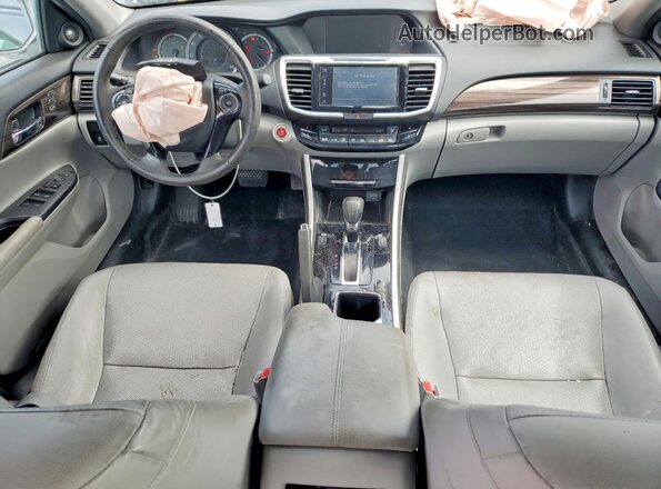 1HGCR3F82GA010648 2016 HONDA ACCORD Серебряный Вид панели приборов
