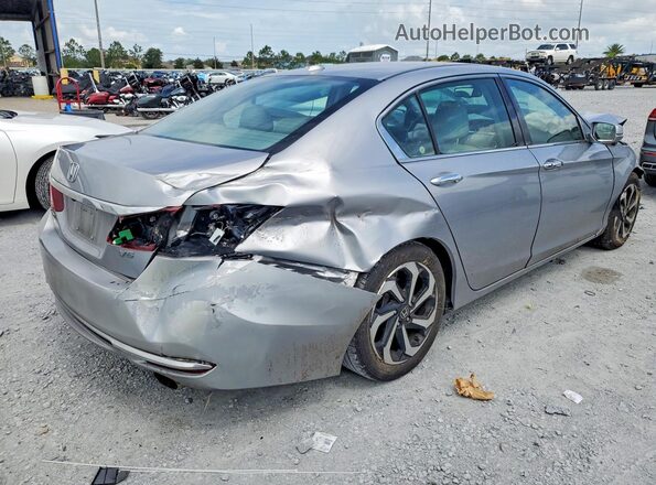 1HGCR3F82GA010648 2016 HONDA ACCORD Серебряный Задняя правая четверть