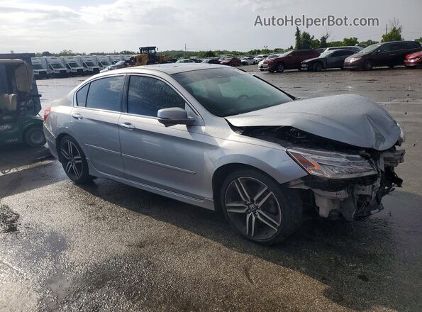 1HGCR3F95GA010829 2016 HONDA ACCORD Silver Przód prawy