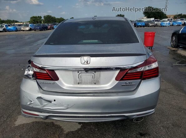 1HGCR3F95GA010829 2016 HONDA ACCORD Silver Widok z tyłu