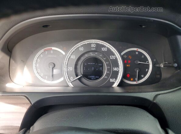 1HGCR3F95GA010829 2016 HONDA ACCORD Silver Widok zestawu wskaźników