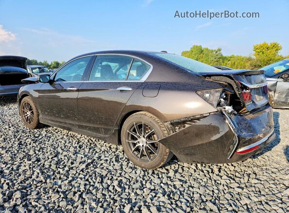 1HGCR3F97GA018575 2016 HONDA ACCORD Brown Tył lewy