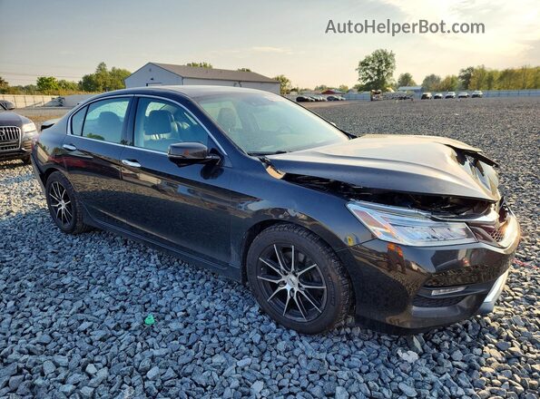 1HGCR3F97GA018575 2016 HONDA ACCORD Brown Przód prawy