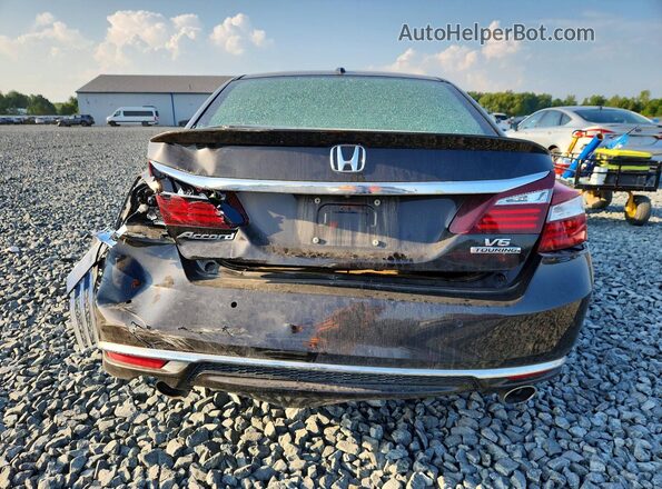1HGCR3F97GA018575 2016 HONDA ACCORD Brown Widok z tyłu