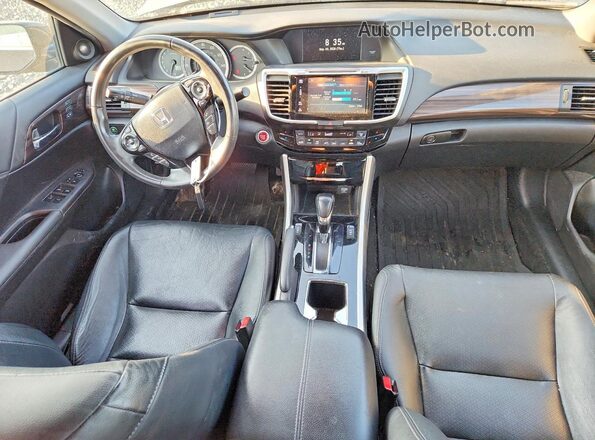 1HGCR3F97GA018575 2016 HONDA ACCORD Brown Widok deski rozdzielczej