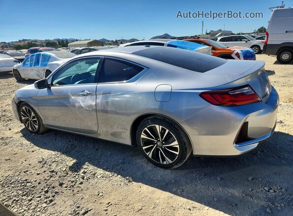 1HGCT1B51HA001068 2017 HONDA ACCORD Silver Trasero izquierdo