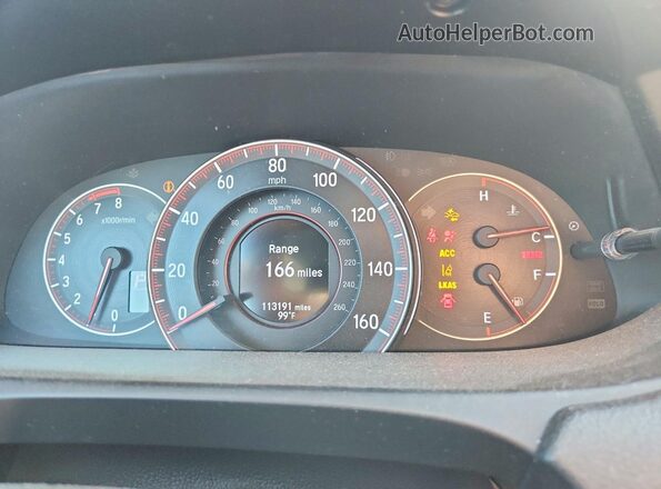 1HGCT1B51HA001068 2017 HONDA ACCORD Silver Vista del cuadro de instrumentos