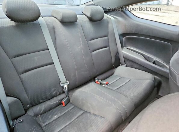 1HGCT1B74GA800052 2016 HONDA ACCORD Black Widok tylnych siedzeń