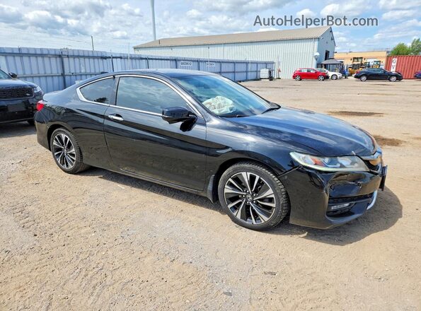 1HGCT1B74GA800052 2016 HONDA ACCORD Black Przód prawy