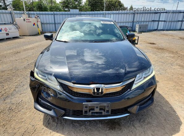 1HGCT1B74GA800052 2016 HONDA ACCORD Black Widok z przodu