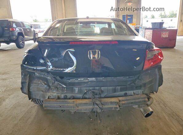 1HGCT1B81GA004576 2016 HONDA ACCORD Black Հետևի տեսք