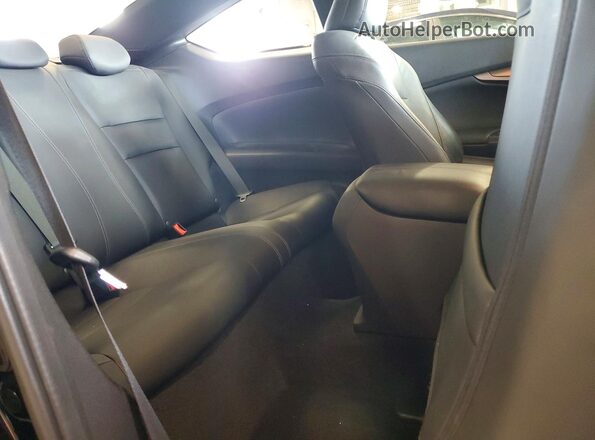 1HGCT1B81GA004576 2016 HONDA ACCORD Black Հետևի նստատեղերի տեսք