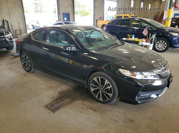 1HGCT1B81GA004576 2016 HONDA ACCORD Black Առջևի աջ