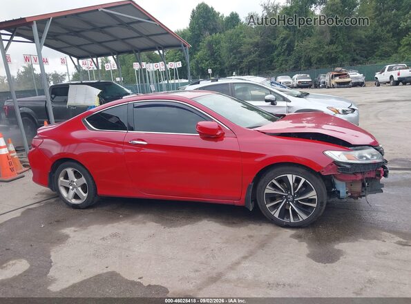 1HGCT1B81GA005713 2016 HONDA ACCORD Red სალონის 360-გრადუსიანი ხედი