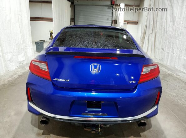 1HGCT2A81HA004831 2017 HONDA ACCORD Blue Հետևի տեսք