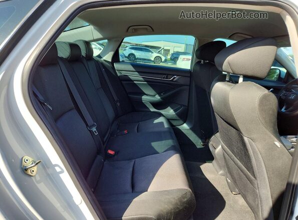 1HGCV1F10JA214701 2018 HONDA ACCORD White Rear seats view