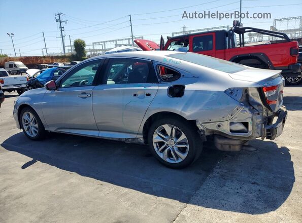 1HGCV1F10KA170460 2019 HONDA ACCORD Silver Հետևի ձախ