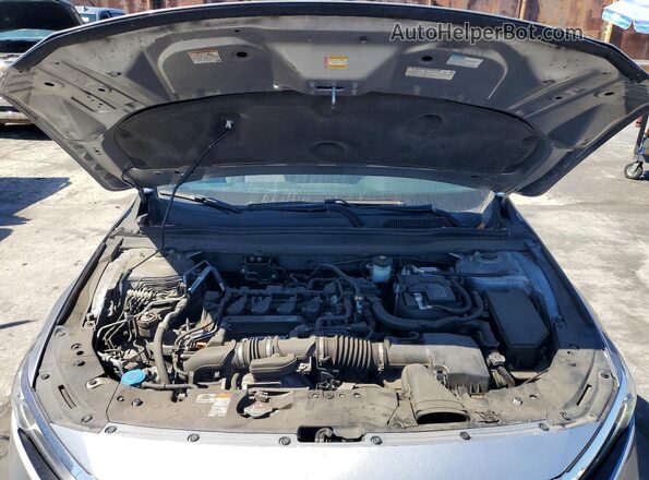 1HGCV1F10KA170460 2019 HONDA ACCORD Silver Սալոնի հետևի տեսք