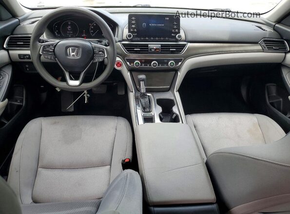1HGCV1F10LA009415 2020 HONDA ACCORD Silver Dashboard view