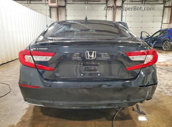 1HGCV1F10MA038446 2021 HONDA ACCORD Черный Вид сзади