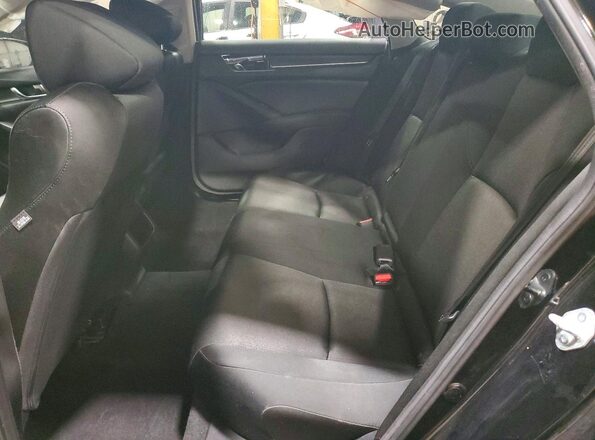 1HGCV1F10MA038446 2021 HONDA ACCORD Черный Вид задних сидений