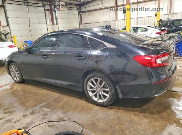 1HGCV1F10MA038446 2021 HONDA ACCORD Черный Задняя левая четверть