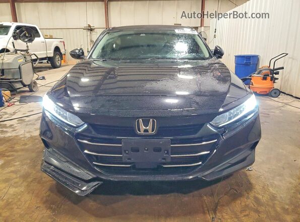 1HGCV1F10MA038446 2021 HONDA ACCORD Черный Вид спереди