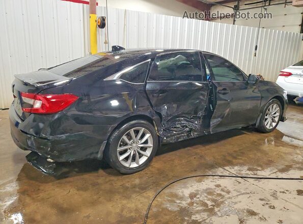 1HGCV1F10MA038446 2021 HONDA ACCORD Черный Задняя правая четверть