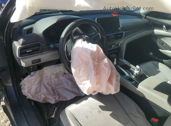 1HGCV1F11LA016387 2020 HONDA ACCORD Charcoal Առջևի վահանակի տեսք