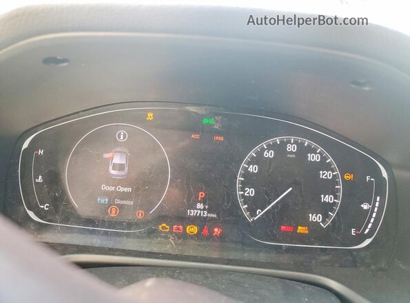 1HGCV1F11LA016387 2020 HONDA ACCORD Charcoal Սարքավորումների վահանակի տեսք