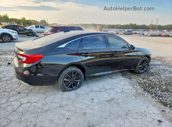 1HGCV1F11MA033322 2021 HONDA ACCORD Black Задня права чверть