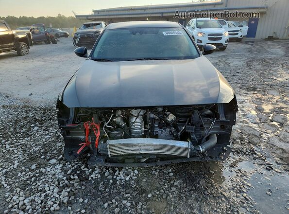 1HGCV1F11MA033322 2021 HONDA ACCORD Black Вид спереду