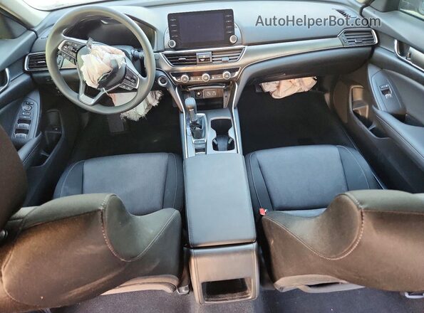 1HGCV1F11MA033322 2021 HONDA ACCORD Black Вид панелі приладів