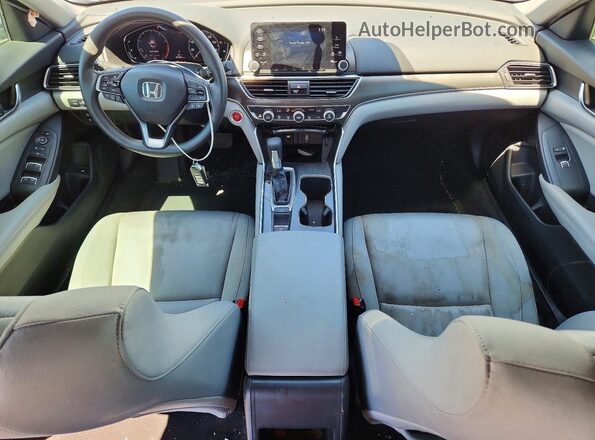 1HGCV1F12KA053835 2019 HONDA ACCORD Silver Vista del salpicadero